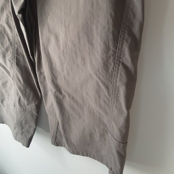 MEC Women's Outdoor Tech Pants Taupe Grey Size 12 - Picture 5 of 14
